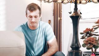 teenie Yo nanny Riley Jacobs stuck cleaning with no panties on