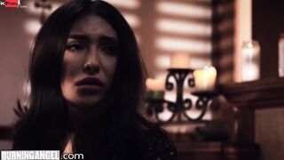BURNING ANGEL - Pastor fucks a Distraught Married Woman Making A Confession