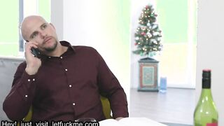 anal  tiny angel gets fucked on christmas