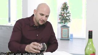 anal  tiny angel gets fucked on christmas