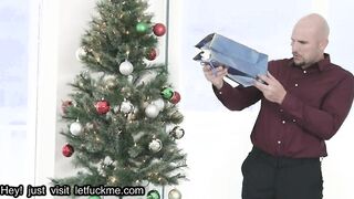anal  tiny angel gets fucked on christmas