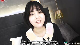 Moeka Tachibana is back for another afternoon of blowing off and fucking