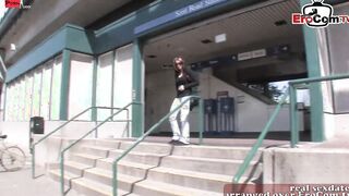 American teens bimbos with natural jugs picked up on the street