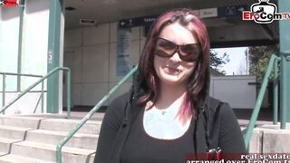 American teens bimbos with natural jugs picked up on the street
