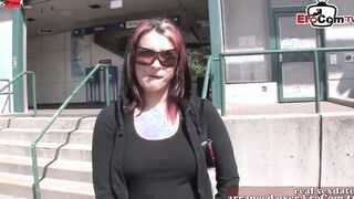 American teens bimbos with natural jugs picked up on the street