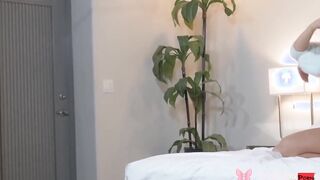 Perfect blonde, Abby Cross is moaning while cumming