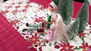 Andi Rose has enlisted Scarlet Skies to help her set up some Christmas elf pranks for her stepbrother, Robby Echo.