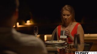 TUSHY Babe Eyla has first anal experience with sugar daddy