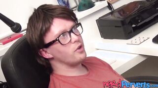 Lass with big titties and a fat ass takes dick between boobs