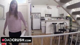 Dad Crush - beauty Teen Stripped Naked Into Front of