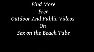 Blonde Babe Gets Cumshot In Public