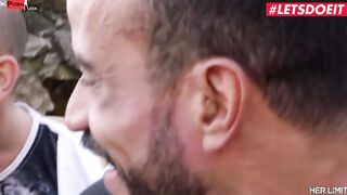 Daphne Klyde Monique Woods End Up Having Rough Anal Group Sex