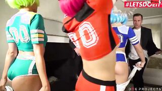 DOEPROJECTS - Gigantic Ass College Girls Have The Best Sex Party Of Their Life - LETSDOEIT