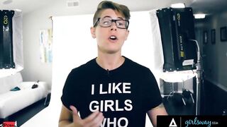 GIRLSWAY - Harmony Wonder Grind Hard Lexi Lore's Leaking Pussy