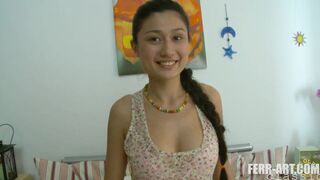 Hot Chinese student groped by man