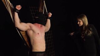 Female Power with submissive male slave