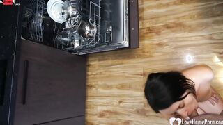 House ex-wife head into the kitchen