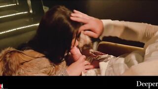 Deeper. Bratty actress Ryan & her producer fight & fucked hard