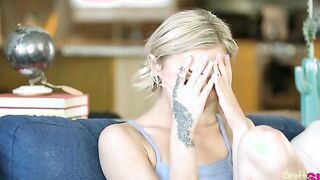 Chloe Temple has a new stepdad and stepbrother. Her new stepdad is really inside Chloe. Today Chloe wakes up from