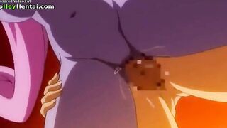 Hot babe with big tits gets fucked hard