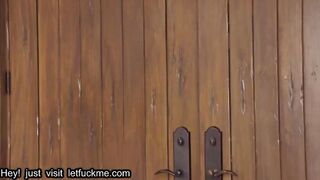 cumshot petite blonde besties seduce a married man