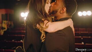 Deeper. Slender beauties Lulu & Kimmy can't resist Jax' bbc