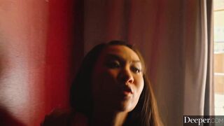 Deeper. Slender beauties Lulu & Kimmy can't resist Jax' bbc