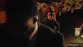 Deeper. Slender beauties Lulu & Kimmy can't resist Jax' bbc