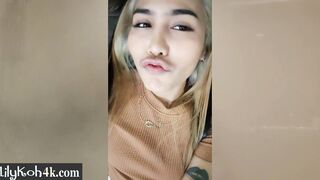 Cute Asian babe posed for her viewers