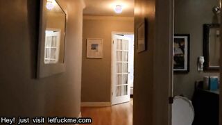creampie little sister wants to fuck while bfs on phone!