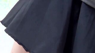 Classy Japanese babes filmed peeing in closeup