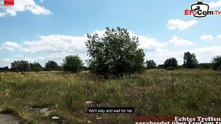 German goth barely legal meet and screwed at outdoor date