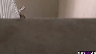 Stepdaughter makes stepdads cock so hard