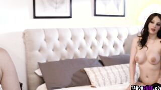 Seth fucked Anna and Kristi from a hot threesome