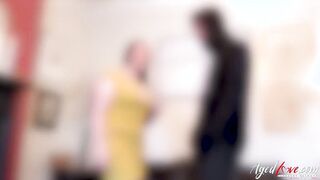 OLDNANNY Girl wants a better job so she has to listen