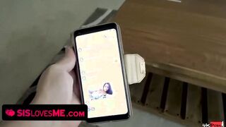 SisLovesMe - Little eastern Bounces Her Ass On A Big Cock