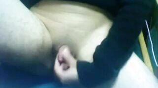 jerking my penis-like clitoris