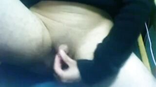 jerking my penis-like clitoris