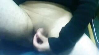 jerking my penis-like clitoris