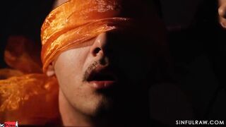 Blind folded love affair