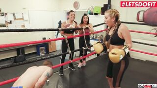 SCAMANGELS - PERSONAL TRAINER FUCKS GINA VALENTINA AND HER BEST FRIENDS - LETSDOEIT