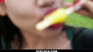 Teamskeet - Innocent Looking 19 Year Old Shocked Hoirny Bro As She