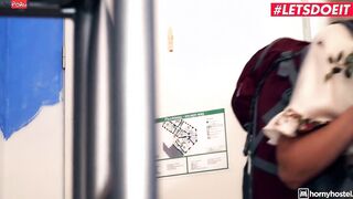 HornyHostel - Lika Chaturbate Bombshell Ukrainian Hot Seduces And Fucks