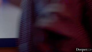 Deeper. Incredible Sexy MILF Penny seduces stranger inside outside