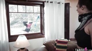 Angry married lesbians trashing the house they could not buy