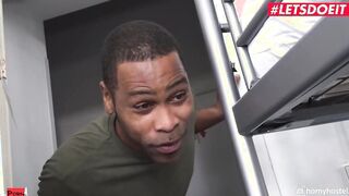HORNYHOSTEL - Serina Gomez Offer Her Bombshell Butt To A Gigantic Black Cock