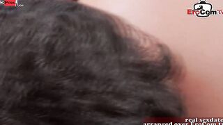 African haired sporty eighteen with tiny jugs seduced