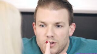 Kenzie Reeves is loud as hell when she's masturbating, and her stepbrother, Codey Steele, can