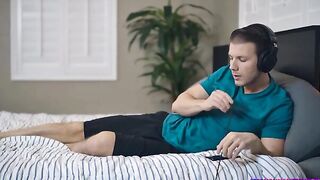 Kenzie Reeves is loud as hell when she's masturbating, and her stepbrother, Codey Steele, can