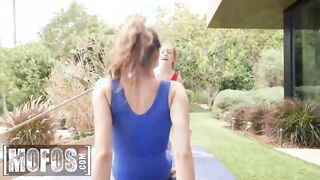 Mofos - Beauty Dark Haired Madi Collins Squirts While Andi Rose Is Gets Boned By Charles Dera